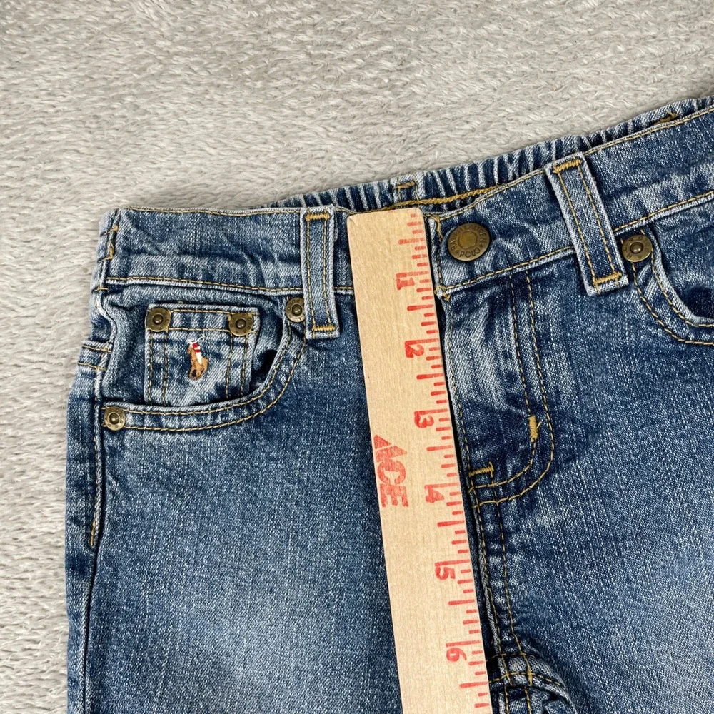 Ralph Lauren Polo Jeans Co Bootcut‎ Jeans Youth Boys 6 Blue Denim